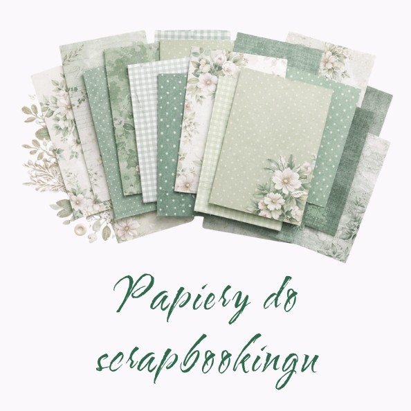 Papiery do scrapbookingu w sklepie 4 crafters